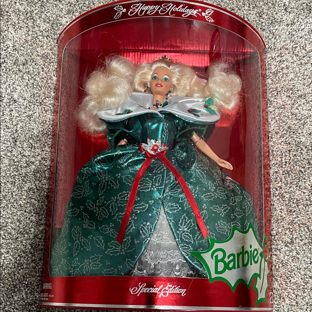 Barbie Special Edition in Green and Red Gown